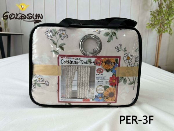 SET COBERTOR DE VERANO 7PCS C/ CORTINA (FARDOX12UND)