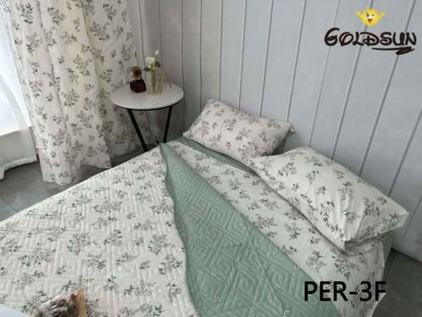 SET COBERTOR DE VERANO 7PCS C/ CORTINA (FARDOX12UND)