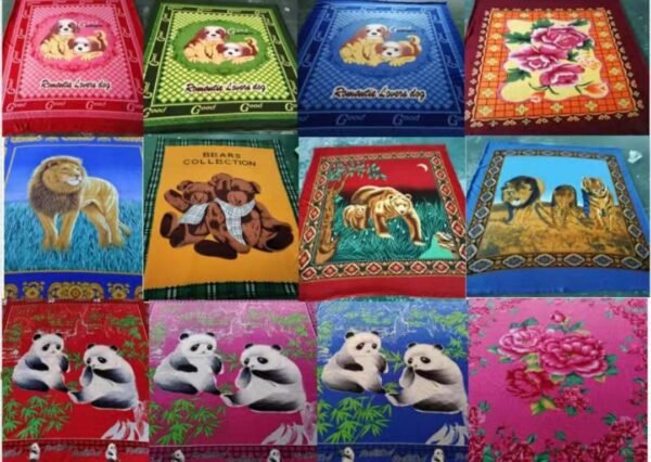 Manta Polar Animales 
( Fardo x 120)