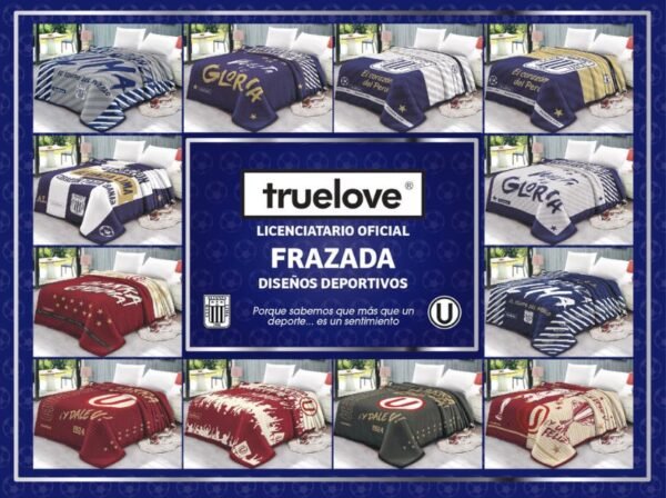 Frazada terciopelo U / AL <br>(Fardo x 24 und)