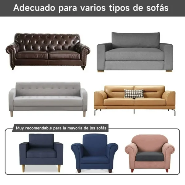 Forro de mueble 3+2+1 con textura<br>(Caja x 20 und)