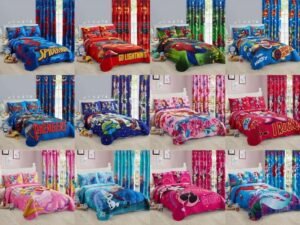 Cobertor de verano c/ cortina 7pcs Disney<br>(Fardo x 24 und)