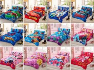 Edredón tela c/ tela5pcs Disney (Fardo x 24 und)