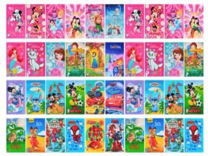 Toalla de mano escolar de algodón Disney<br>(Fardo x 120 docenas)