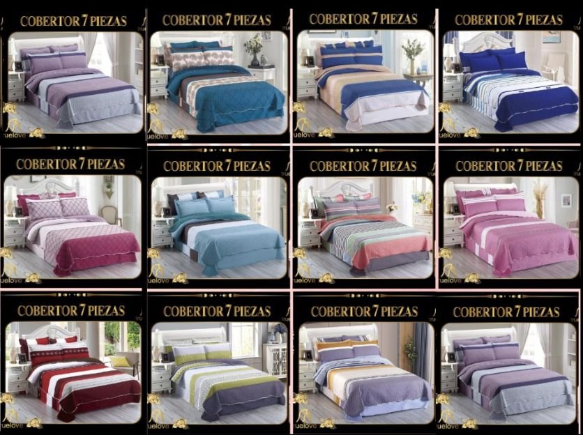 IMG PRINCIPAL WEB (53) Cobertor de verano 7pcs TrueLove<br>(Fardo x 24 und)