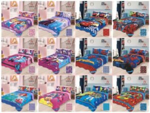 Cobertor tela c/ carnero 5pcs Disney<br>(Fardo x 24 und)