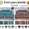 Forro de mueble 3+2+1 con textura (Caja x 20 und)