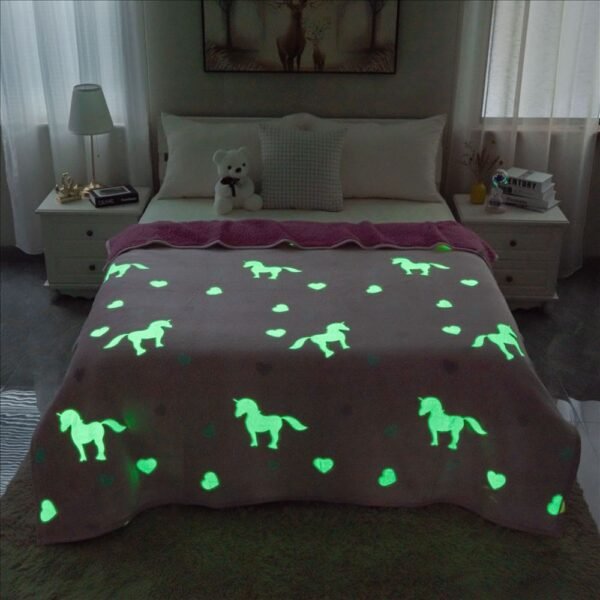 Manta luminosa c/ carnero para niños Casatex<br>(Fardo x 40und)