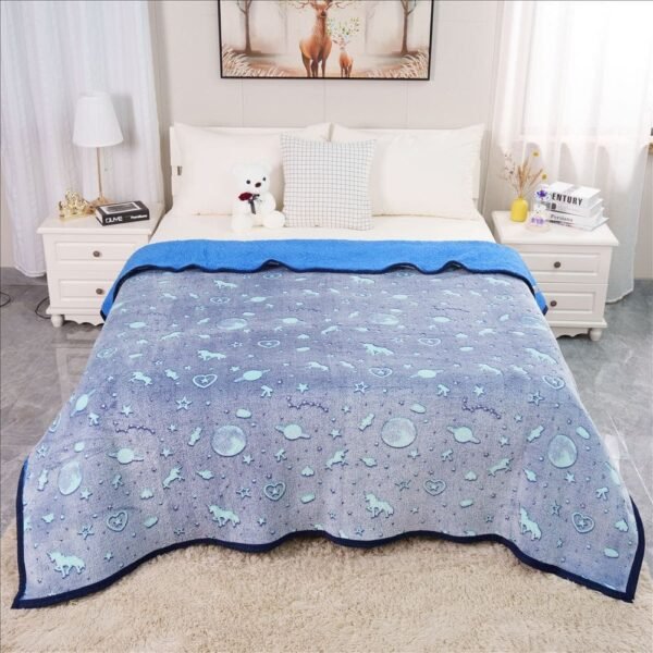 Manta luminosa c/ carnero para niños Casatex<br>(Fardo x 40und)