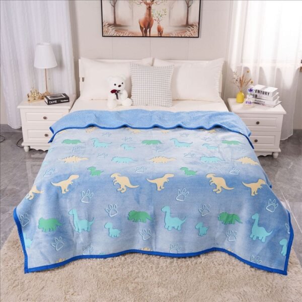 Manta luminosa c/ carnero para niños Casatex<br>(Fardo x 40und)