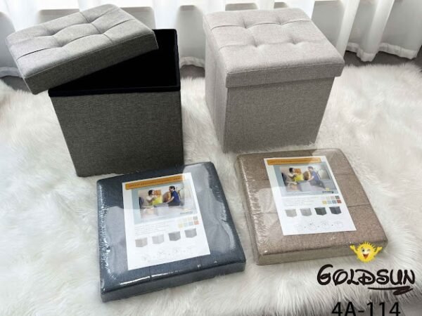 PUFF ORGANIZADOR PLEGABLE GOLDSUN (CAJA X 16UND)
