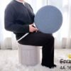 PUFF CIRCULAR ORGANIZADOR PLEGABLE GOLDSUN (CAJA X 16 UND)