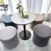 PUFF CIRCULAR ORGANIZADOR PLEGABLE GOLDSUN (CAJA X 16 UND)