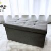 PUFF RECTANGULAR ORGANIZADOR PLEGABLE GOLDSUN (CAJA X 16UND)