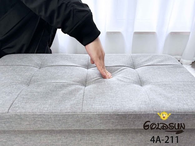PUFF RECTANGULAR ORGANIZADOR PLEGABLE GOLDSUN (CAJA X 16UND)