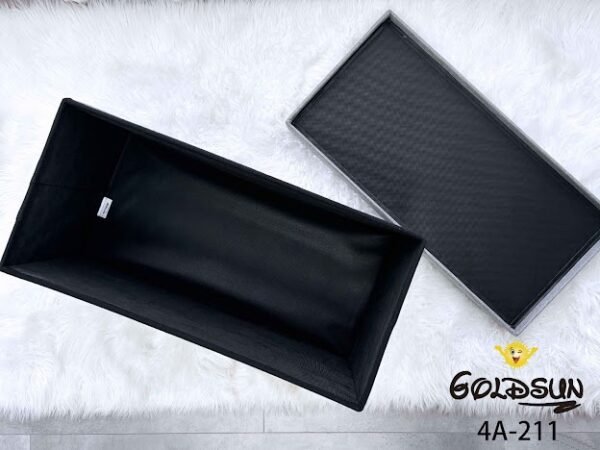 PUFF RECTANGULAR ORGANIZADOR PLEGABLE GOLDSUN (CAJA X 16UND)