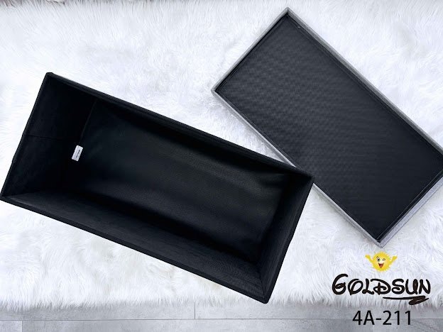 PUFF RECTANGULAR ORGANIZADOR PLEGABLE GOLDSUN (CAJA X 16UND)
