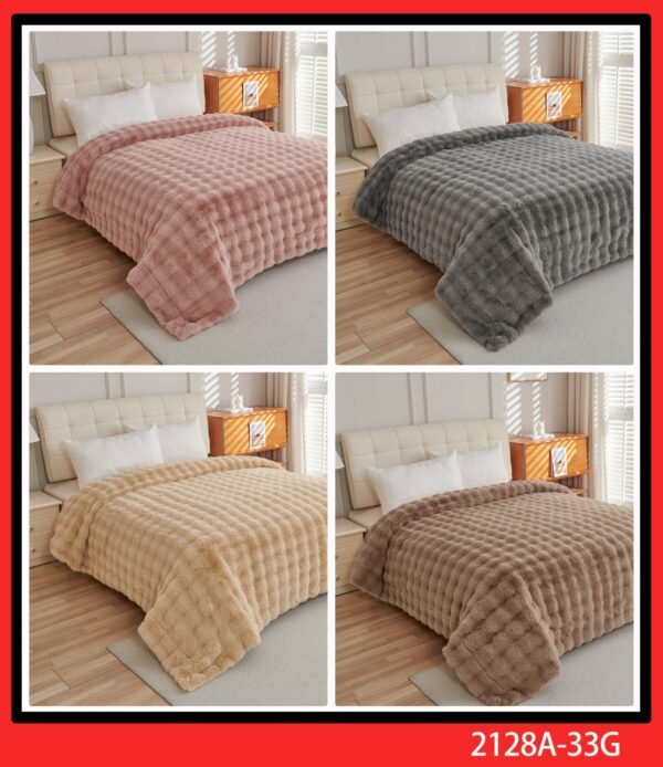 COBERTOR PIEL DE CONEJO PREMIUM (CAJA X 16 UND)