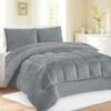 COBERTOR ACOLCHADO PIEL DE ANGEL C/ CARNERO 3PCS KING (FARDOX20UND)
