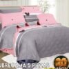 SET DE COBERTOR VERANO 5PCS JUVENIL 1.5 PLZ (FARDOX40UND)