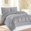 COBERTOR ACOLCHADO PIEL DE ANGEL C/ CARNERO 3PCS KING (FARDOX20UND)