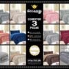 COBERTOR ACOLCHADO PIEL DE ANGEL C/ CARNERO 3PCS QUEEN (FARDOX20UND)