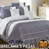 SET DE COBERTOR VERANO 5PCS JUVENIL 1.5 PLZ (FARDOX40UND)