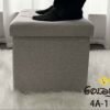 ASIENTO DE ALMACENAMIENTO 2 EN 1 CUADRADO (CAJAX04UND)