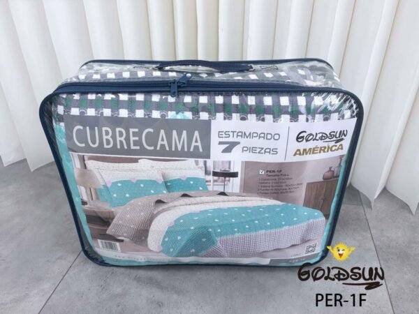 COBERTOR VERANO 7PCS 2 PLAZAS PREMIUM 2026 (FARDOX24UND)