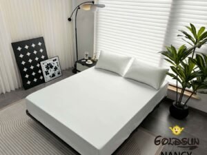 SET DE SÁBANAS 4 PIEZAS COLOR ENTERO BLANCAS (FARDOX42UND)