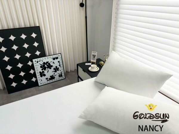 SET DE SÁBANAS 4 PIEZAS COLOR ENTERO BLANCAS (FARDOX42UND)