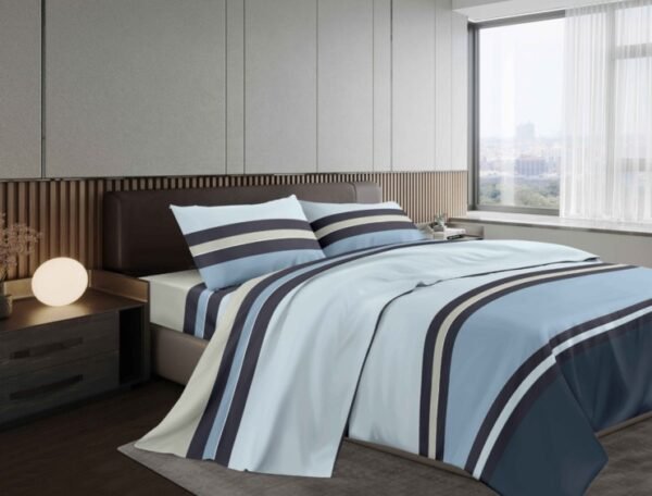 SET DE SÁBANAS DE ALGODÓN PREMIUM AMERICANA (CAJAX24UND)