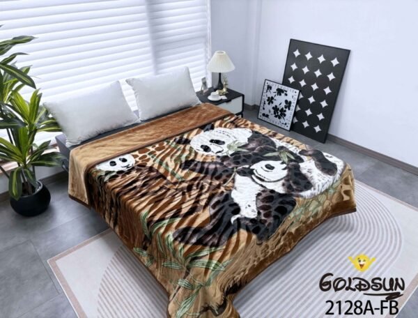 FRAZADA DE TERCIOPELO DOBLE CARA MODELO COREANO 6 KG. (FARDOX16UND)