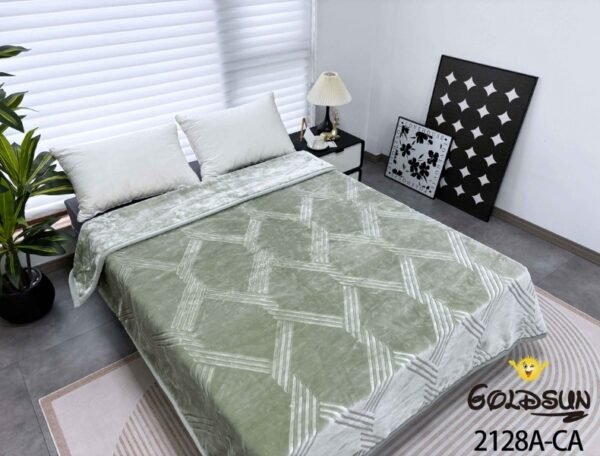 FRAZADA DE TERCIOPELO C.E DOBLE CARA MODELO COREANO 6 KG. (FARDOX16UND)