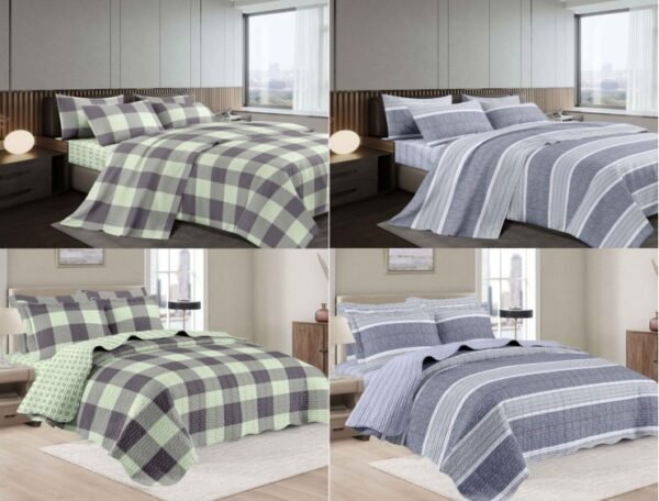 SET DE COBERTOR 5 PCS 1 PLAZA Y MEDIA (FARDOX20UND)