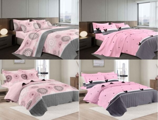 SET DE COBERTOR 5 PCS 1 PLAZA Y MEDIA (FARDOX20UND)