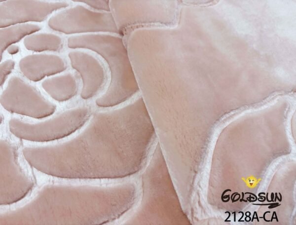 FRAZADA DE TERCIOPELO C.E DOBLE CARA MODELO COREANO 6 KG. (FARDOX16UND)