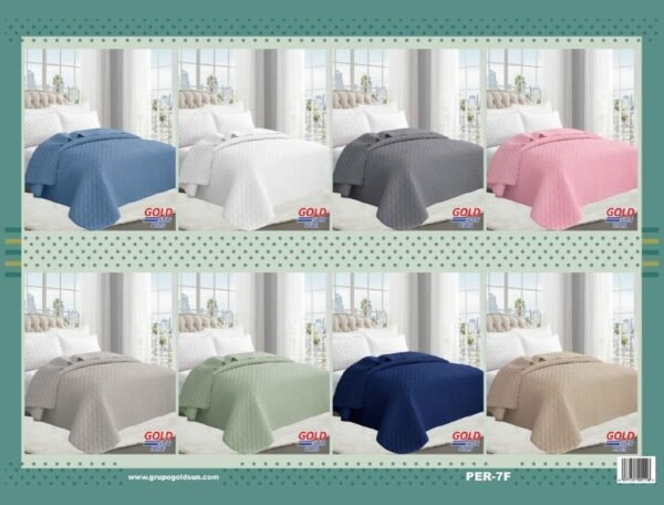 COBERTOR DE VERANO PREMIUM 1 PIEZA COLOR ENTERO (FARDOX40UND)