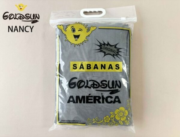 SET DE SÁBANAS 4PCS COLOR ENTERO MODELO MEDALLÓN (CAJAX42UND)