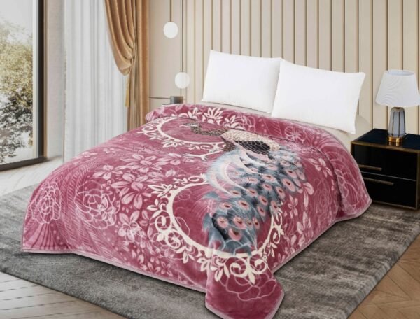 FRAZADA DE TERCIOPELO DOBLE CARA MODELO COREANO 6 KG. (FARDOX16UND)