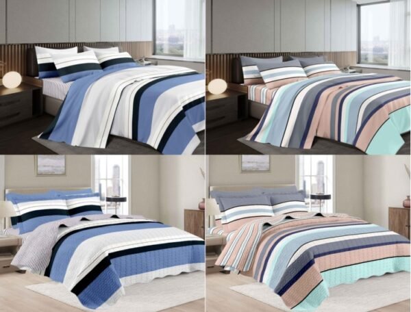 SET DE COBERTOR 5 PCS 1 PLAZA Y MEDIA (FARDOX20UND)