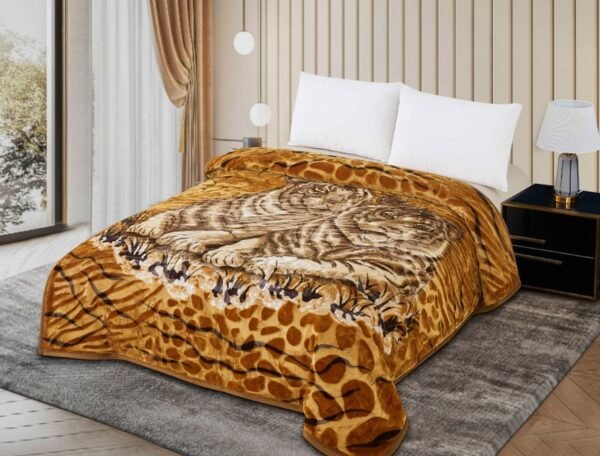 FRAZADA DE TERCIOPELO DOBLE CARA MODELO COREANO 6 KG. (FARDOX16UND)