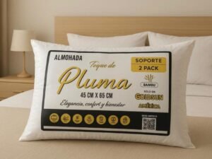 ALMOHADAS TOQUE DE PLUMA PACKX2UND (FARDOX4PACKS)