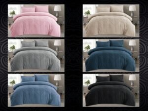 COBERTOR PIEL DE ÁNGEL CON PIEL DE CONEJO PREMIUM 5 PCS (2 PLAZAS)