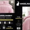 COBERTOR PIEL DE ÁNGEL CON PIEL DE CONEJO PREMIUM 5 PCS (2 PLAZAS)