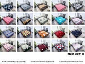 MANTA PIEL DE DURAZNO ESTAMPADA 800 G. (FARDOX100UND)