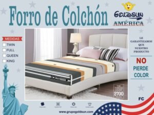 FORRO DE COLCHÓN 100% ALGODÓN PREMIUM (FARDOX32UND)